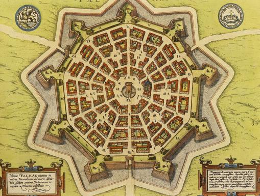 7. Palmanova, Italy (1593)