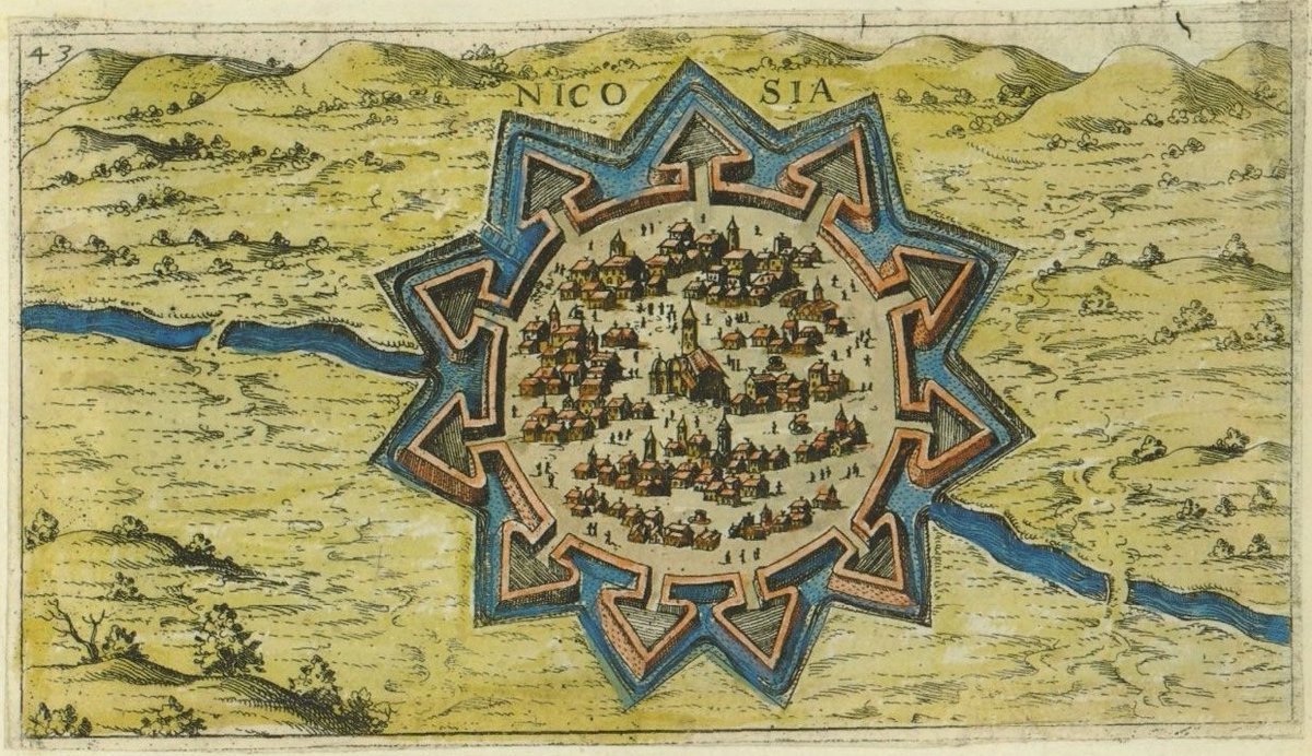 11. Nicosia, Cyprus (1570)