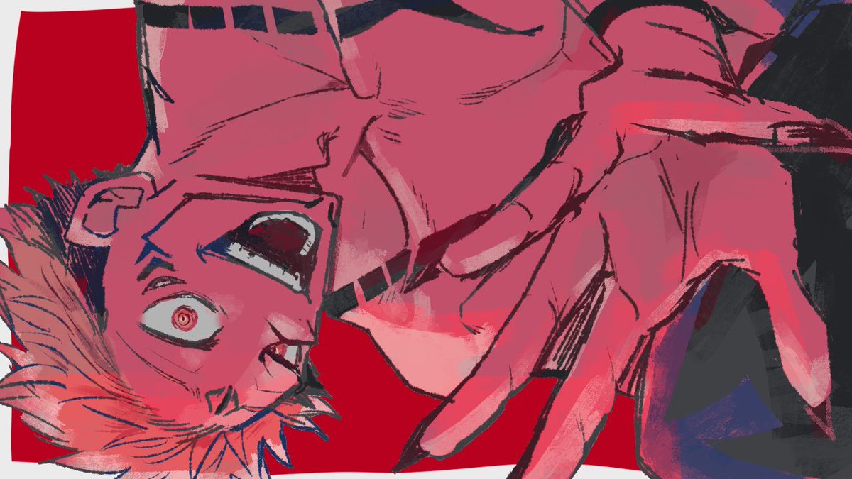 両面宿儺 虎杖くんと宿儺さん ねこはのイラスト