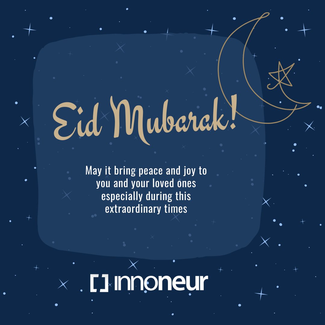 innoneur's tweet photo. Wishing you and loved ones joy and peace! 🌙 Eid Mubarak! 
#eidmubarak  #ramadanKareem #innoneur https://t.co/XVm1828Zt8