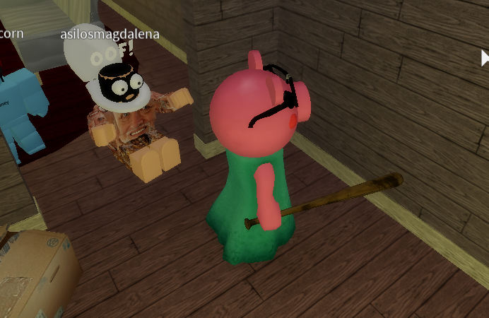 ImNotWhoYouThi7's tweet photo. @DaRealMiniToon Found an exploiter on piggy can you please ban him? https://t.co/SjDMteOi85