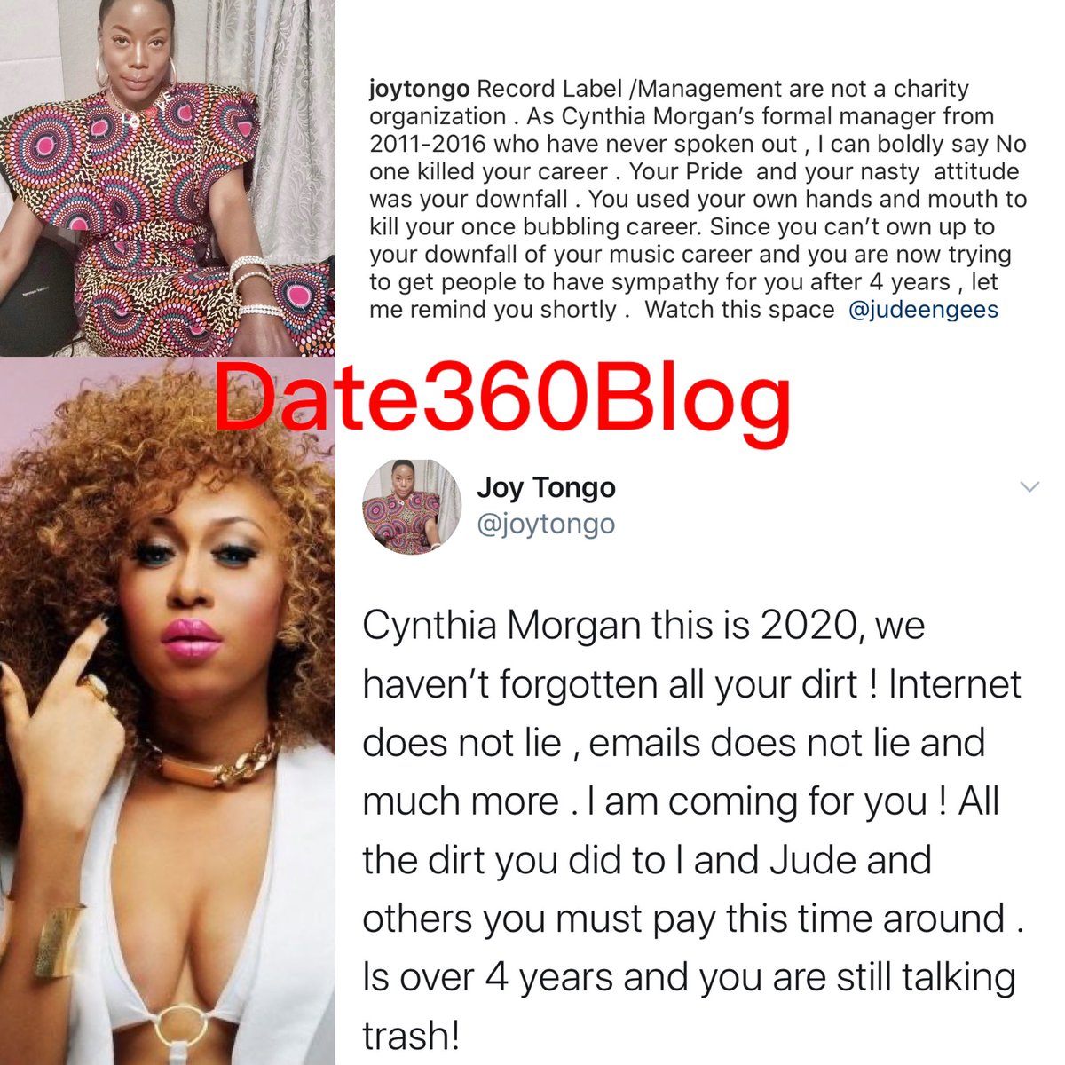 Cynthia Morgan is a Liar, She’s owing over $30,000 and seeking for self pity - Ex Boss/Manager Responds.  #Naijablogger.
