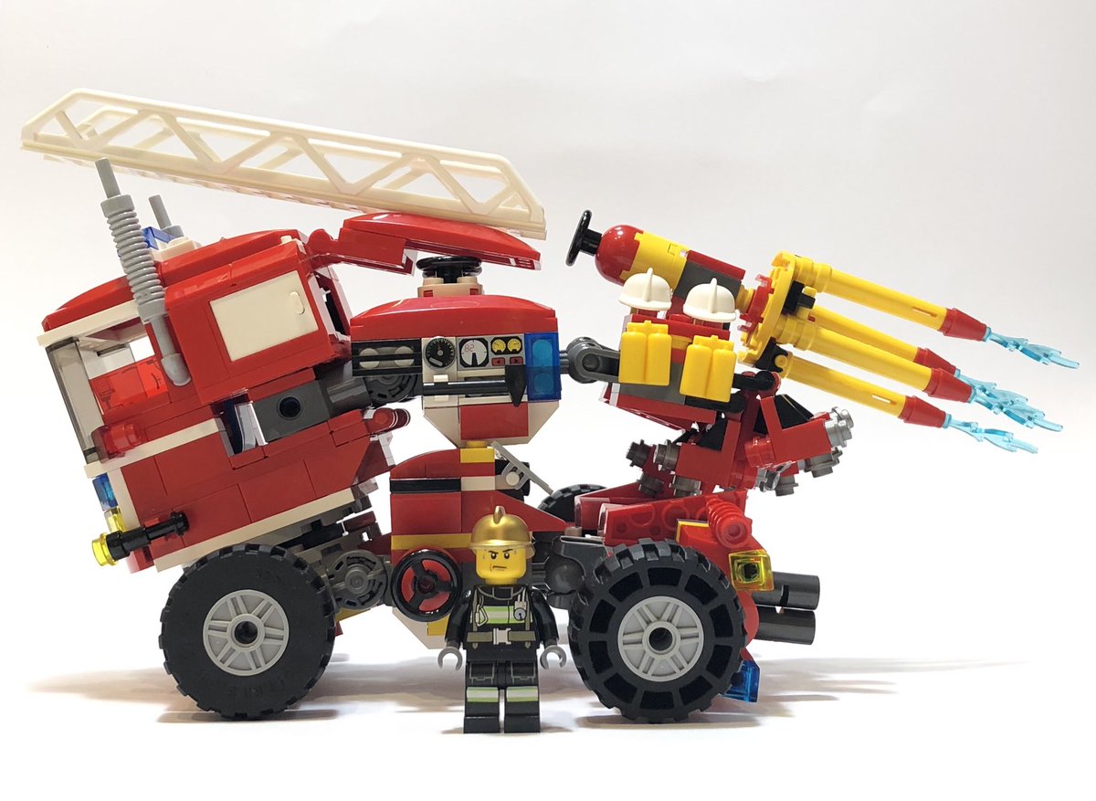 lego movie fire truck