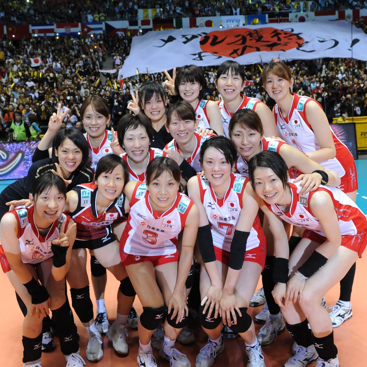 火の鳥NIPPON 全日本女子バレーボールチーム サイン入り トートバッグ