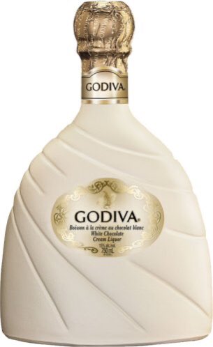 Lucky: Godiva white chocolate