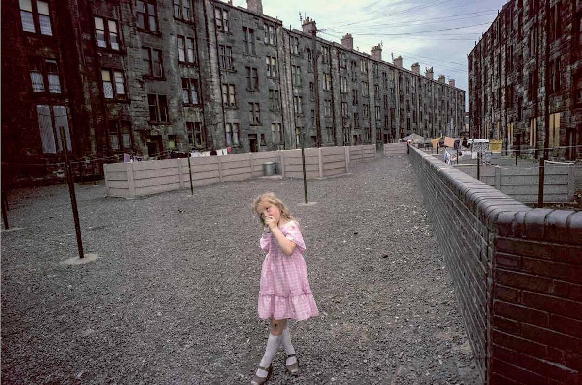 Speaking little English Depardon was instead guided by his instincts. Local children showed him where they played, delighted to show the Frenchman around the areas of the city they knew best.