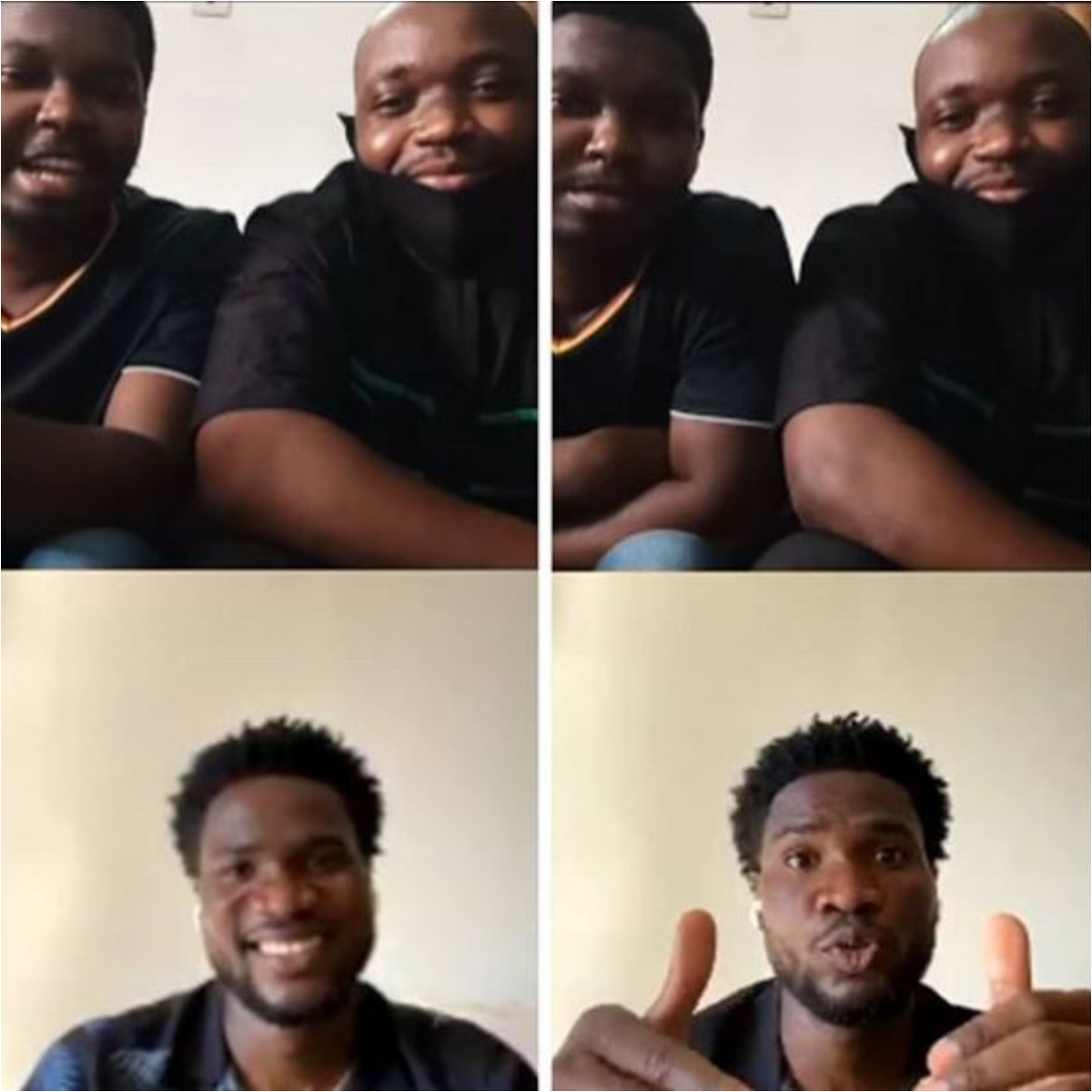 Enjoyed this session with AFCON 2013 winner @officialideye
.
Spot @MrNomso's face and mine as Ideye explains what happened after the famous Yakubu miss at 2010 World Cup
.
.
#brownideye #supereagles #nigeria #interview #sports #football #worldcup