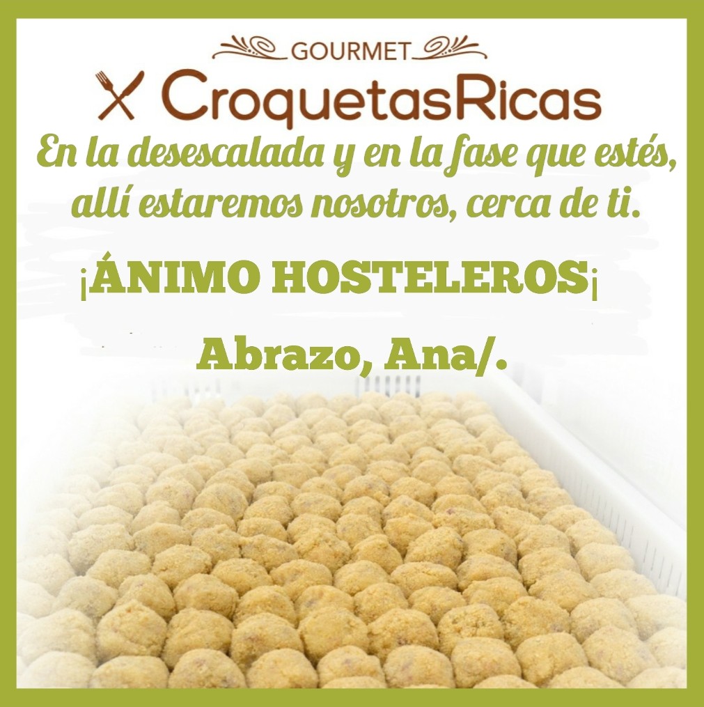 CroquetasAna's tweet photo. @croquetas_ricas 
#AnimoHosteleros https://t.co/6AAGpLbWAK