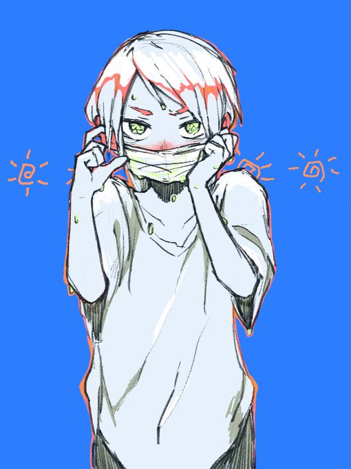 夏もマスクのtwitterイラスト検索結果 古い順