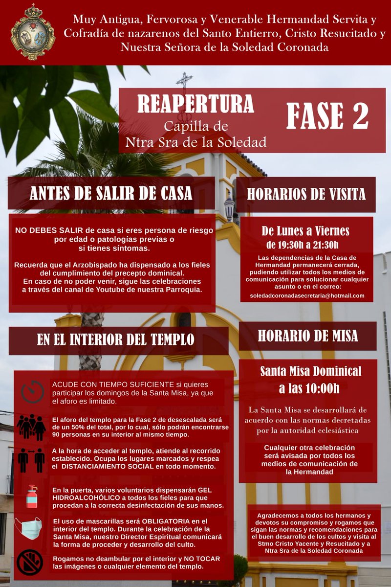 Reapertura de nuestra Capilla