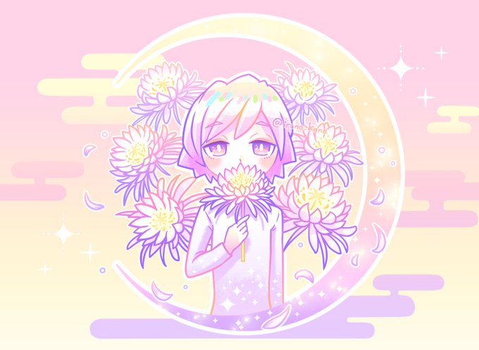 月下美人の花のtwitterイラスト検索結果