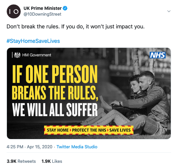 MilesKing10's tweet photo. screenshot for posterity. The Cummings family bluebell walk 30 miles from where they were staying with family near Durham, took place on the 12th. #bluebellgate https://t.co/mC8IwZbuGt