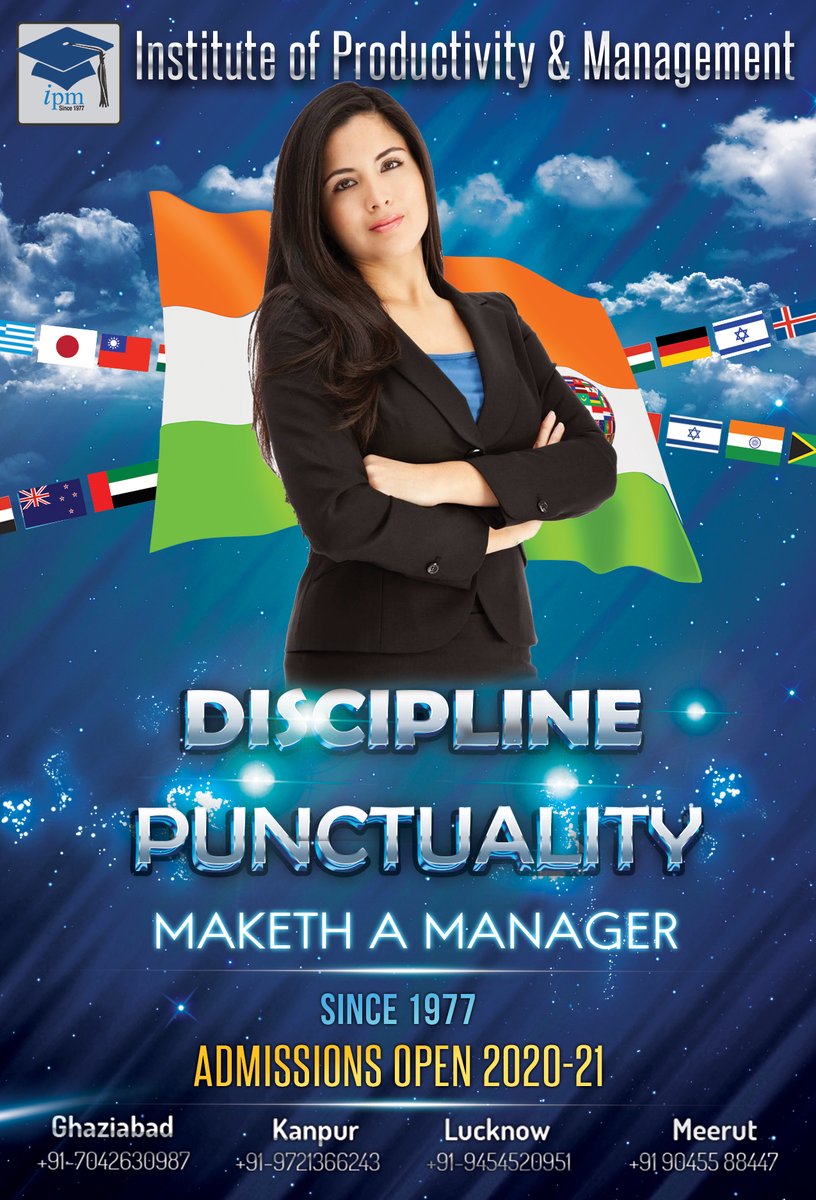 gzbncr's tweet photo. Discipline, punctuality maketh a manager
#mba #pgdm #managementcourses #manager #management #business #leadership #marketing #work #success https://t.co/f0H1iCV7eh