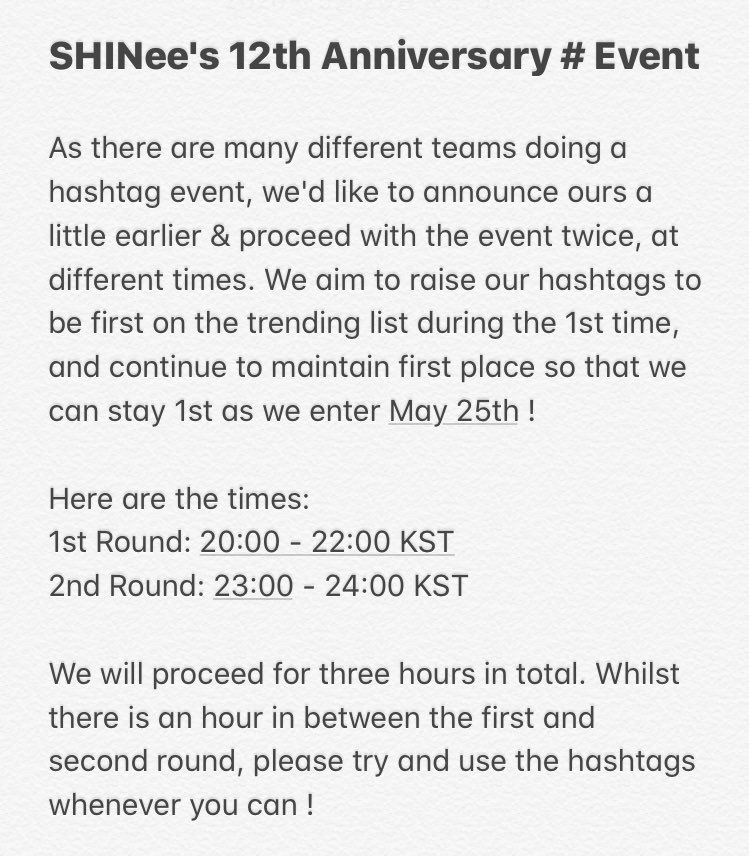  𝐈 𝐌 𝐏 𝐎 𝐑 𝐓 𝐀 𝐍 𝐓DO NOT tweet the hashtags now, we will begin tweeting in ONE HOUR at 20:00 KST !here is the tweeting schedule :  • 20:00 to 22:00 KST • 23:00 to 00:00 KSTread this guide carefully and follow it so we can trend the hashtags efficiently!