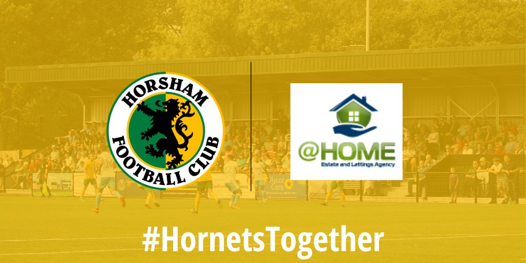 HorshamFC's tweet photo. 👏 SPONSOR APPRECIATION

This morning we say thank you to everyone at @HOMEeagents for their fantastic support this season!

Check them out 👉 https://t.co/O1p8kD9MEq

#HornetsTogether 💛💚 https://t.co/grpcKqve33