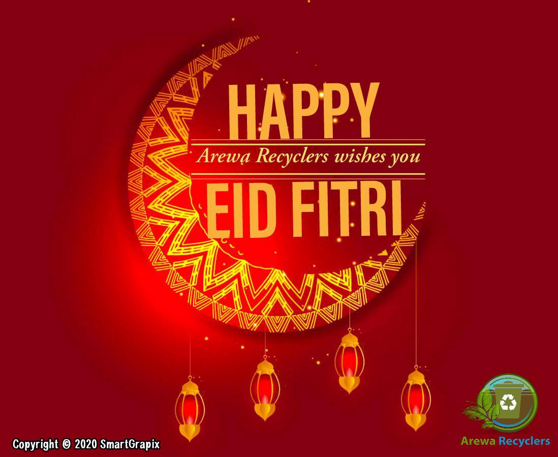 May Allah bless you with a year full of opportunities and success…. #TeamArewaRecyclers Wishing you and your loved ones a very Happy Eid.