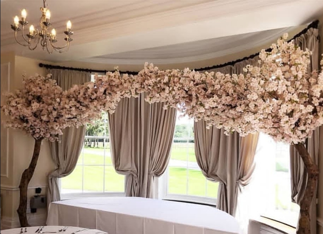 Our blush pink blossom canopy trees looking pretty at <a href="/eastingtonpark/">@eastingtonpark</a>!