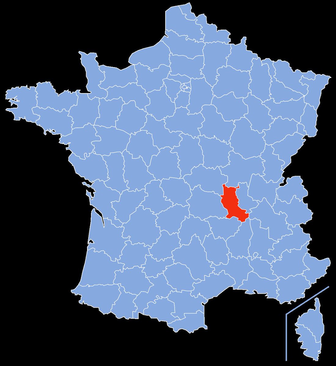 74. loire (42)prefecture : saint-étienneseems okay plus, close to a big city, i don't have much of an opinion on it tbh it's cool i guess