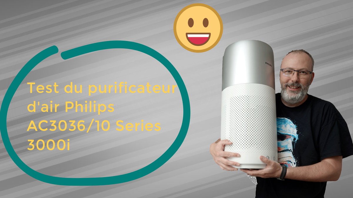 paradoxetempor1's tweet photo. Test du purificateur d'air Philips AC3036 10 Series 3000i (connecté en WIFI) 📶
https://t.co/SkBSa90f5Q
#philips #purificateurdair #allergies #pollen #ECARF #santé @PhilipsFrance 😷 https://t.co/HghaIY5byJ