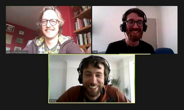 WindjammerBand's tweet image. All smiles for a Windjammer catch-up yesterday!

We’re missing playing and gigging, but mostly missing hanging out and seeing each other properly. We have some Windjammer lockdown plans afoot though. Stay tuned!

Hope you’re keeping well and enjoying the weekend. xx