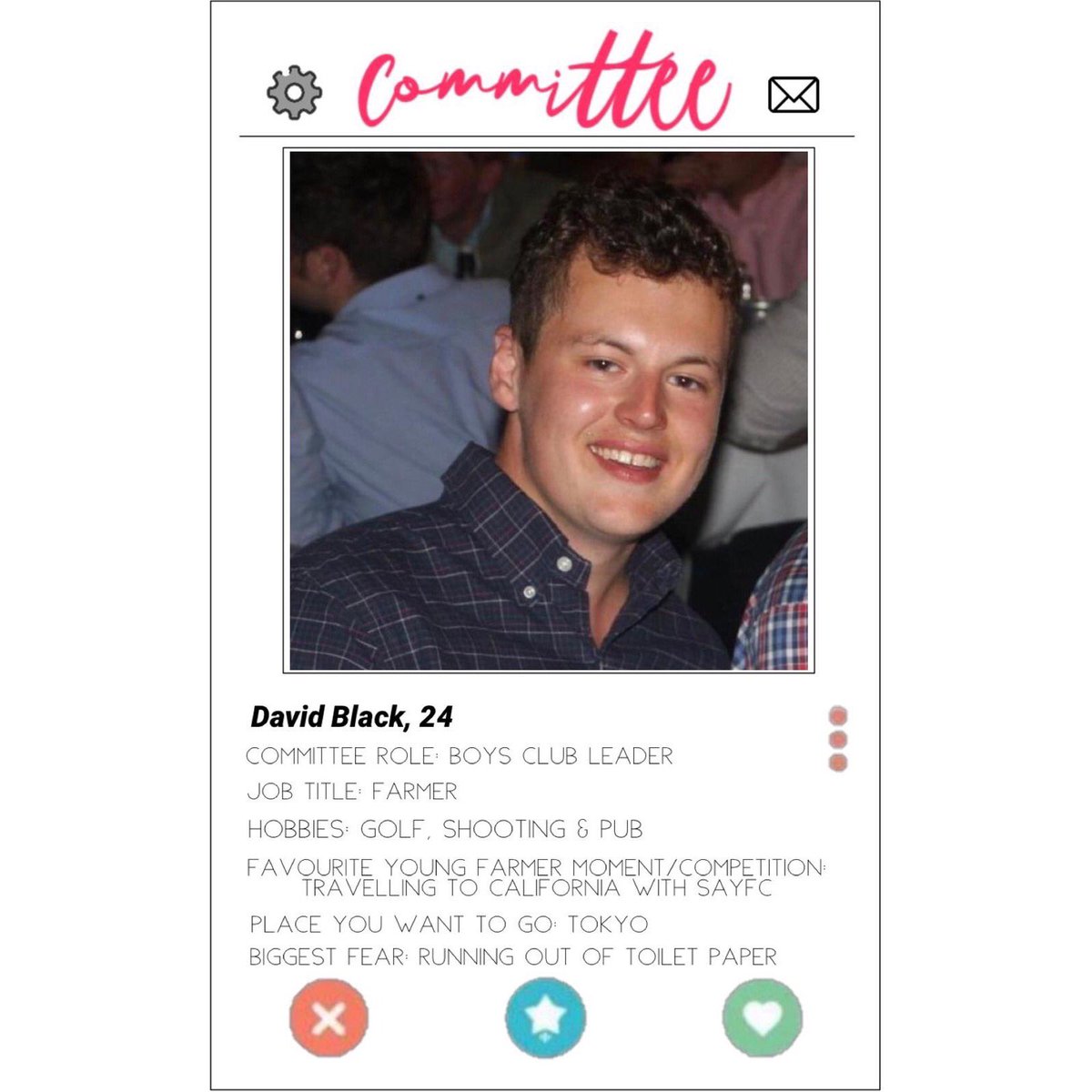 Today we meet our Boys Club Leader, David Black 😃