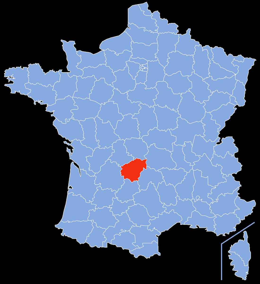 70. corrèze (19)prefecture : tulleokay tier but it's quite funny how two former french presidents are linked to this very small place