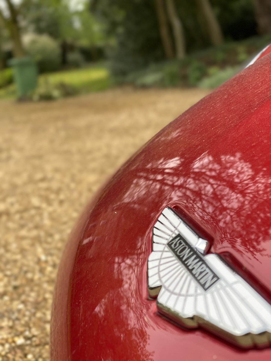 AndyatAuto's tweet photo. For #astunday and Chester, here’s a close up of the @astonmartin badge.  It’s handmade by @Vaughtons in the Birmingham jewellery district and takes about 20 hours to make.  It’s the attention to detail that really counts. https://t.co/60OjOyQKky