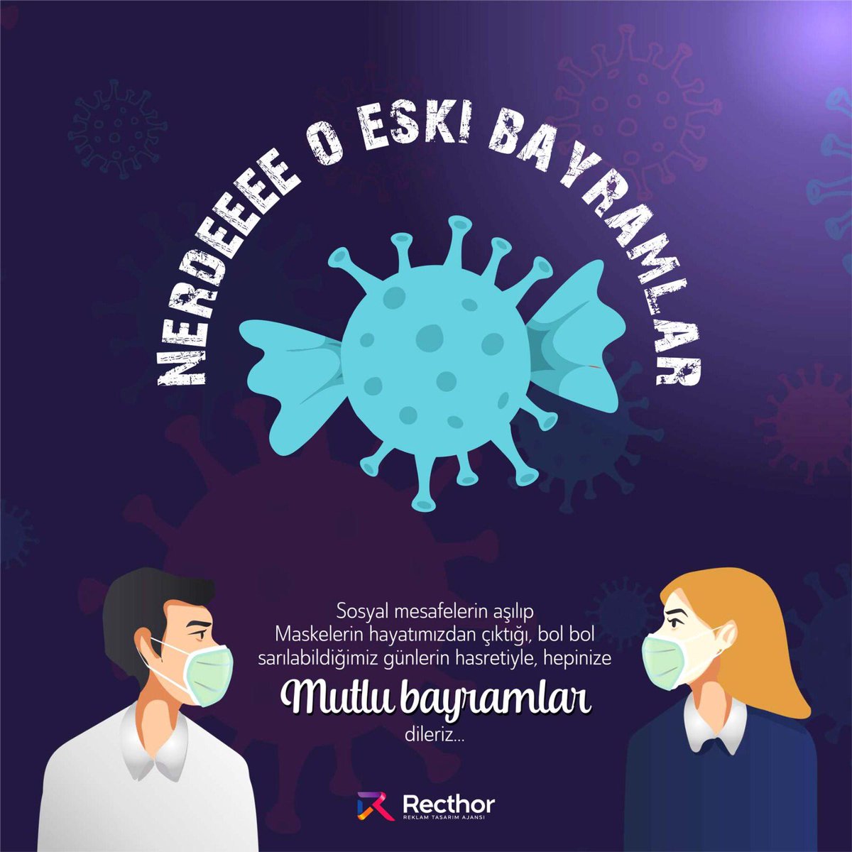 sosyal mesafenin biteceği, boool bol sarılacağımız daha çok bayramlar görmek dileğiyle, #mutlubayramlar