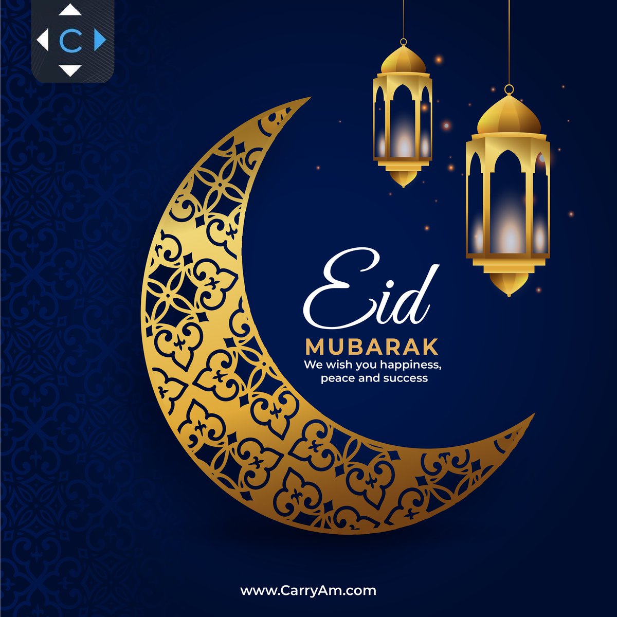 CarryAm_'s tweet photo. May the choicest blessing of God, fill your life with peace, joy and prosperity.

Happy Eid Mubarak!

#eidmubarak #logistics #carryam #logistics #haulage #move https://t.co/jLg1fDvPsd