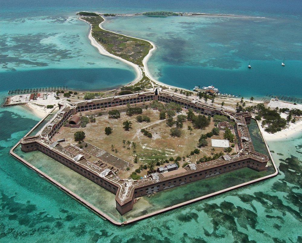 28. Fort Jefferson, USA (1847)