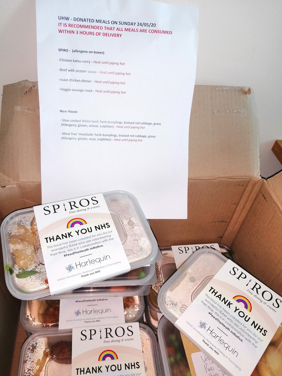 @SPIROSCATERERS Another fantastic lunch @uhwwardc7 Thank you....