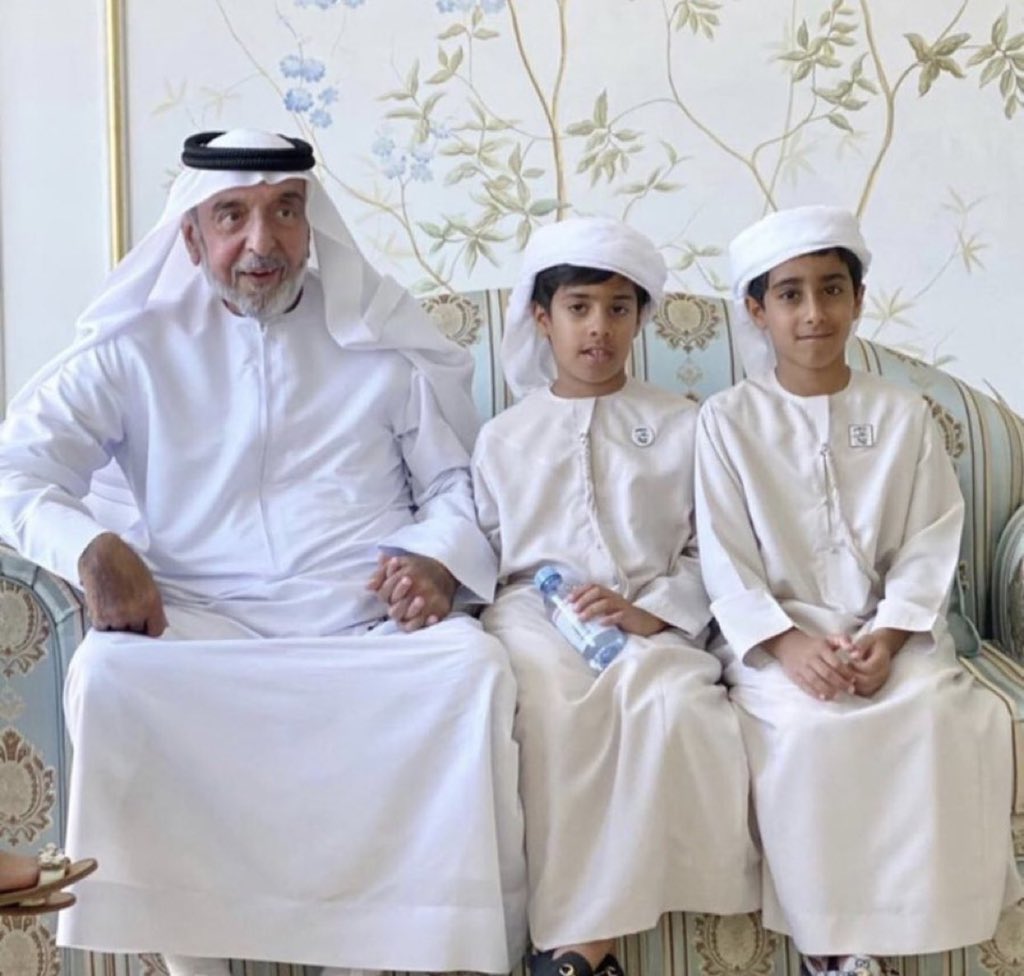 43ABM's tweet image. عيدنا ابتدا بشوفتك ابوي خليفه ❤️