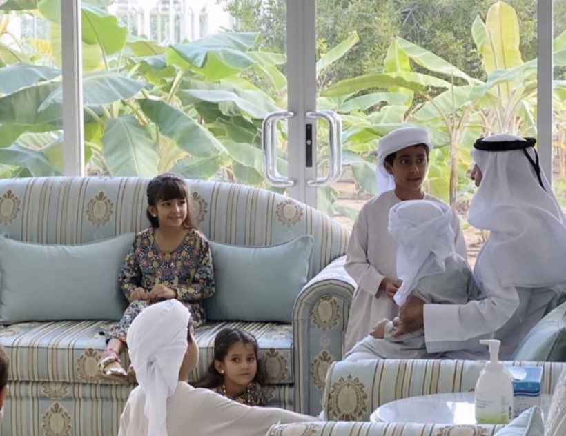 43ABM's tweet image. عيدنا ابتدا بشوفتك ابوي خليفه ❤️