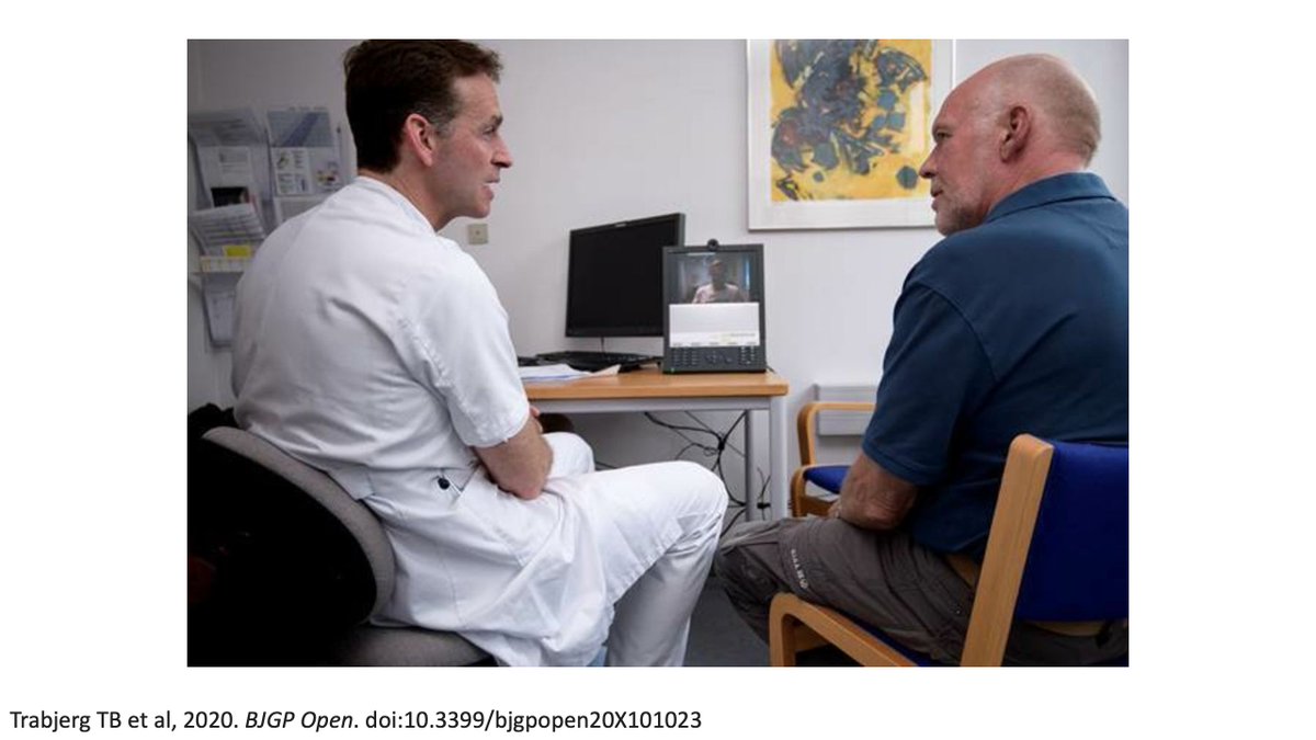 12/13 Could remote consultations help to build better relationships between oncologists, patients and primary care  #cancer  #survonc  #survivorship  #lwbcNot everyone has access to this.  @DrJeffSisler  @TTrabjerg @ProfNDerakshan  @BJGPOpen :  https://bjgpopen.org/content/early/2020/04/01/bjgpopen20X101023.abstract