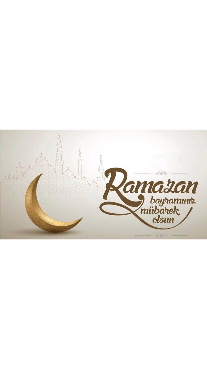 Ramazan Bayramı'nın sağlığa, huzura, berekete vesile olmasını diliyorum.
Şeker tadında geçmesi temennisiyle Bayramınızı kutluyorum.
#ramazanbayramı