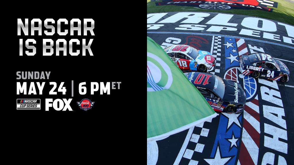 One of NASCAR's crown jewels.

Retweet if you're ready for tonight's #CocaCola600 at <a href="/CLTMotorSpdwy/">Charlotte Motor Speedway</a>.
