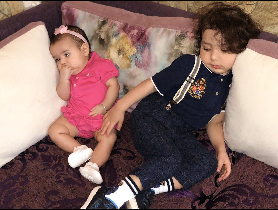 nSISlayer's tweet image. I have two tired children after breakfast!
