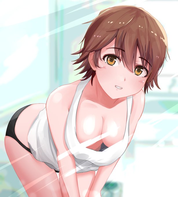 胸チラのtwitterイラスト検索結果 古い順