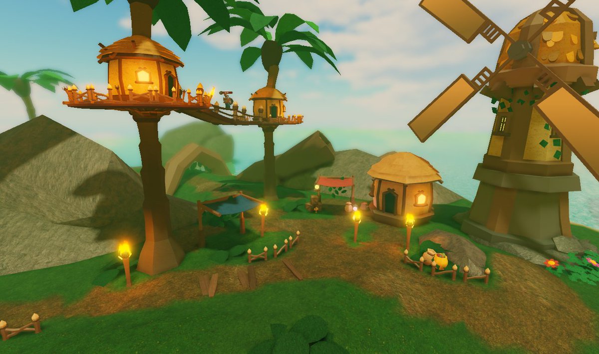 Forge Studios On Twitter What Do You Guys Think About The Tree House Island Roblox Robloxdev - roblox gear code for tree house