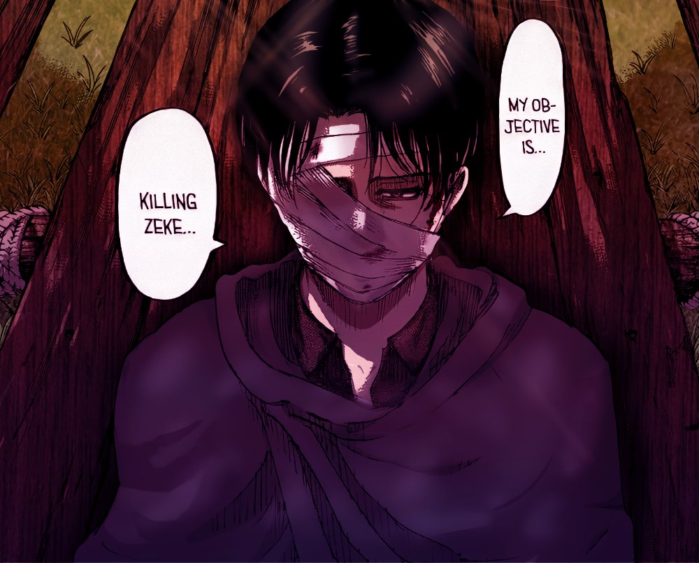 Guuenne's tweet photo. SPOIL SNK

Levi Ackerman, 2 versions https://t.co/jEx51JSyOw