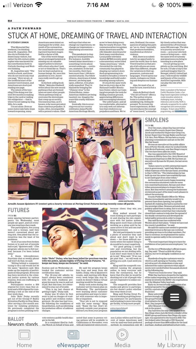 Thank you The San Diego Union-Tribune for today's coverage on our new HIRE program ‼️

#Helping #Individuals #Retain #Employment