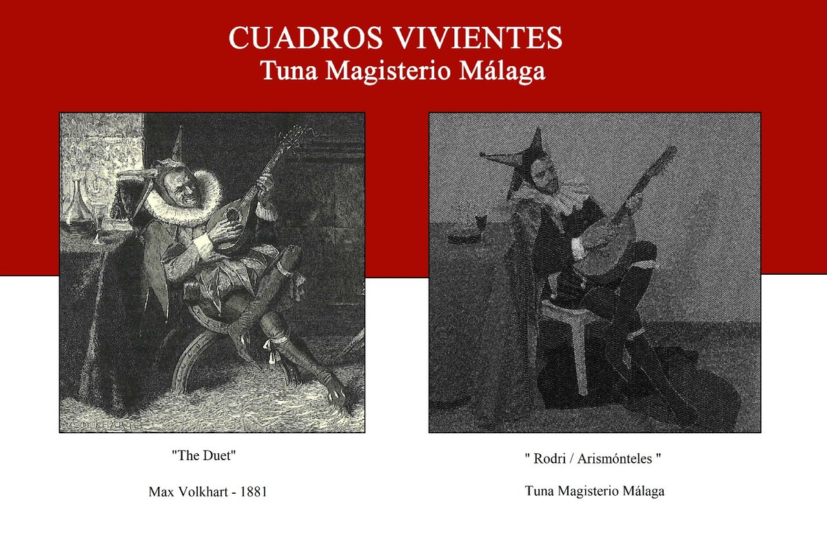 TunaMLG's tweet photo. ¡¡Que artistas son nuestros maestros!! 😂
#tunamagisteriomalaga #covid19 #cuadrosvivientes #tuna #confinamientoentretenido https://t.co/GViBBl43ry