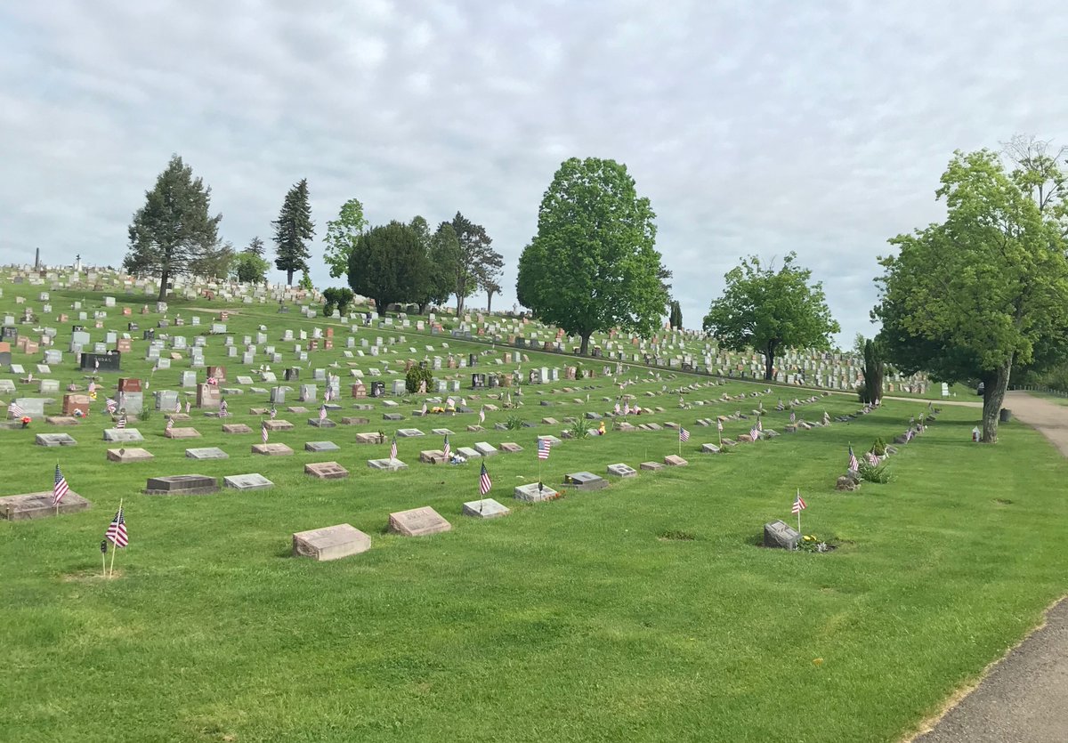 MarcoforPA's tweet image. Honoring #MemorialDayWeekend, I spent the morning walking with my son in St. Mary's Church Cemetery in O'Hara Township.

Called to mind a poem:
Remember those who served
Remember those who are no more
Remember those who serve today
Remember them all on Memorial Day
-Emily Tomas