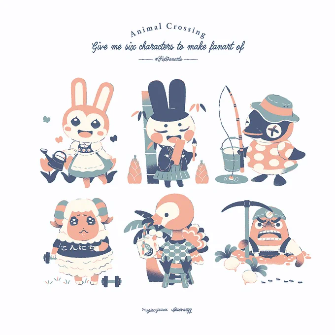 Thank you #sixfanarts #AnimalCrossing 