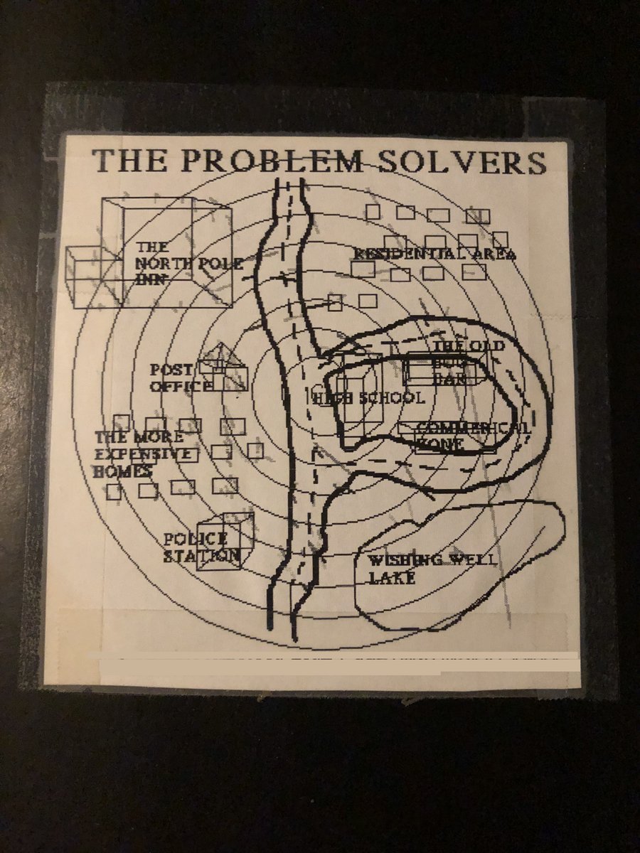 I thought I had lost this. Senior year ('00) full-length screenplay. THE PROBLEM SOLVERS. About 2 opposing factions 1) THE TROUBLE MAKERS (meant to support chaos, fostering free will) and 2) THE P.S.'s (secret govt group adept at shutting down seeds of revolution).The Plot: