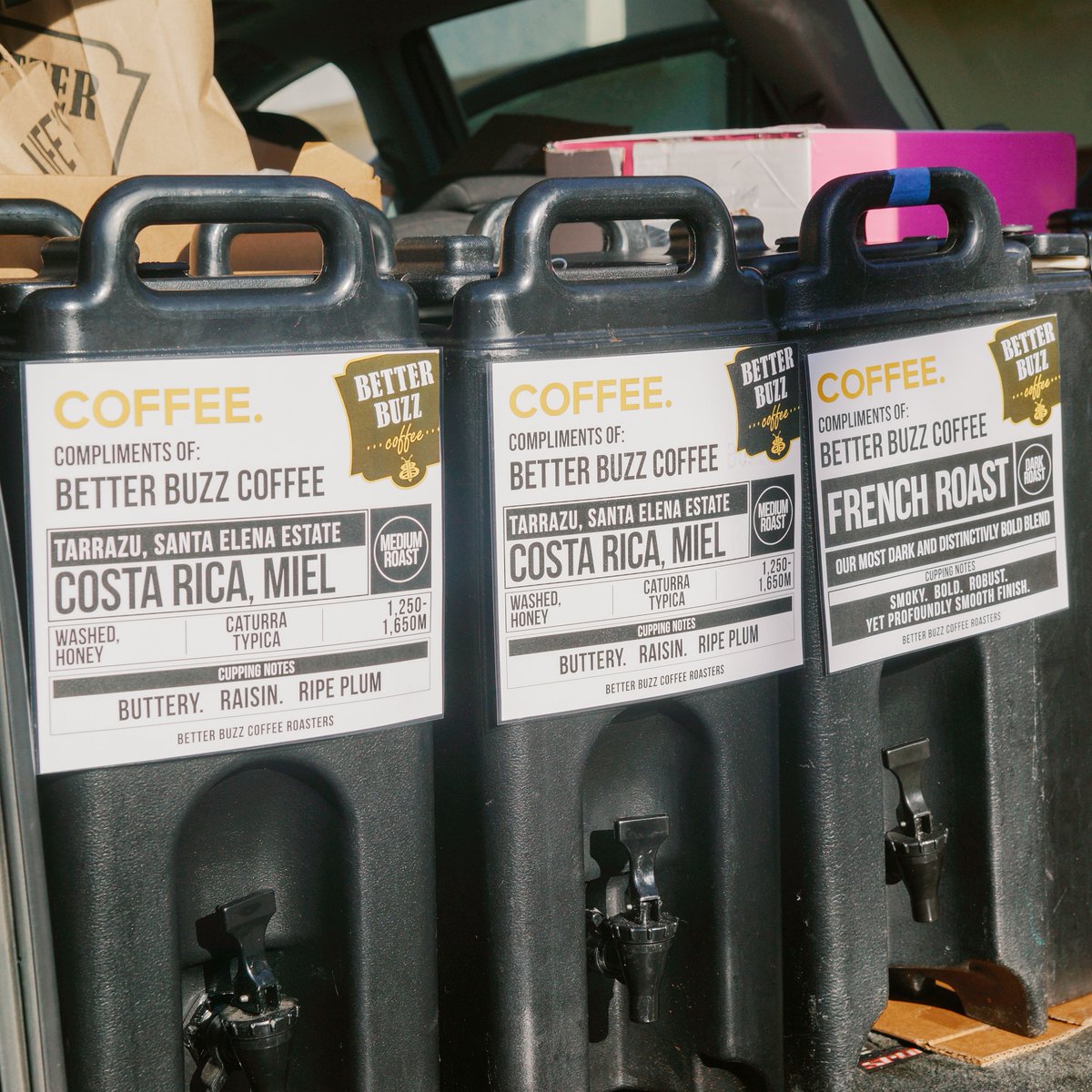 Gratitude in the form of coffee! ☕🐝We're proud to donate weekly drip coffee to our healthcare heroes at Scripps La Jolla, UCSD La Jolla, and UCSD Hillcrest! Thank you for keeping our San Diego communities safe! 💛