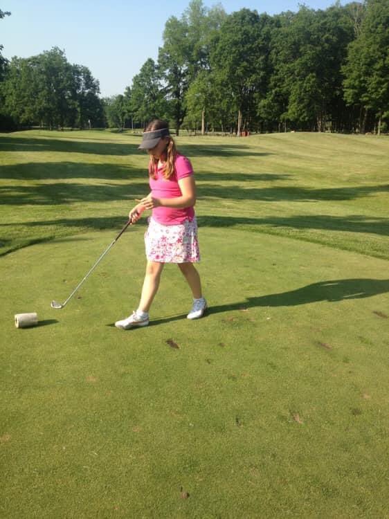 notsobigkahuna's tweet photo. All this golf talk... and i came across this. I signed mhd up for a couple golf camps... and of course we went shopping... helps to look the part. She could really play, she has a great swing. #gomhdgo #lefty #fore ⛳️ https://t.co/v0q549hEHQ