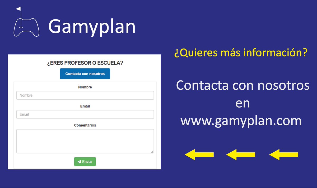 ¿Quieres más información? Contacta con nosotros!!