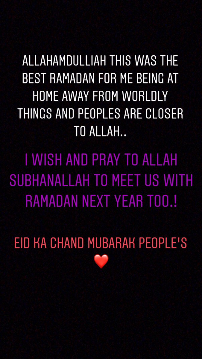 Eid Mubarak Duniya walon ❤️.