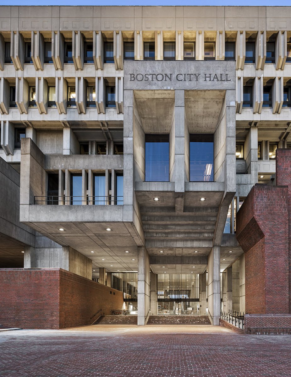 BrutalistArch's tweet photo. Boston City Hall https://t.co/OaZ87nZGQY